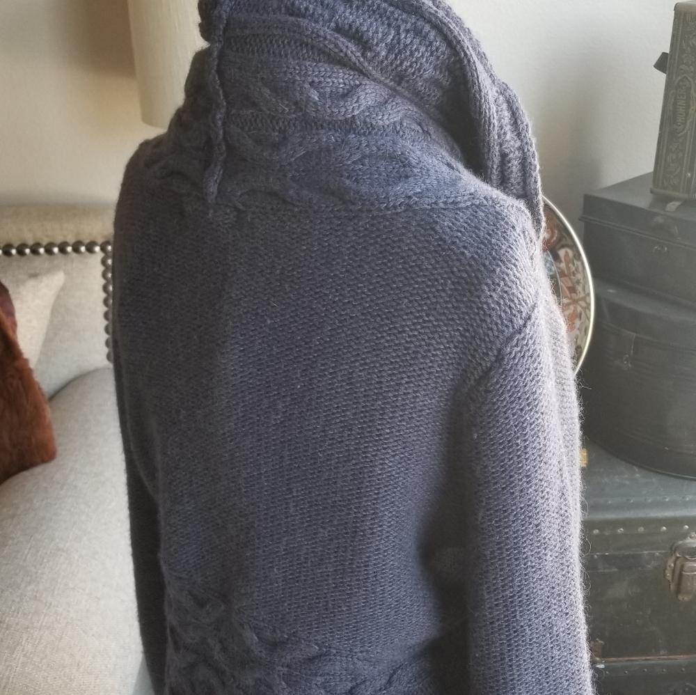 Sweater Jacket Wool & Angora - Picture 2 of 8